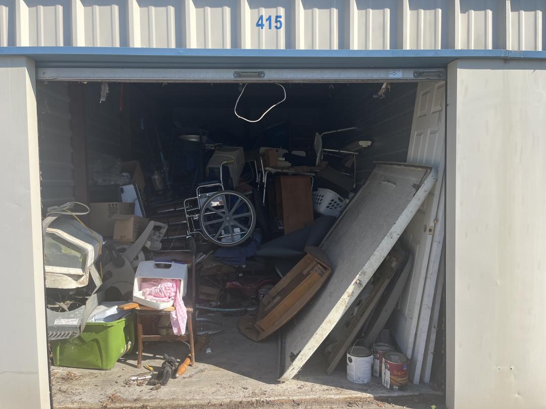 Storage Unit Auction in Tulsa, OK at Easy Stop Storage Tulsa South